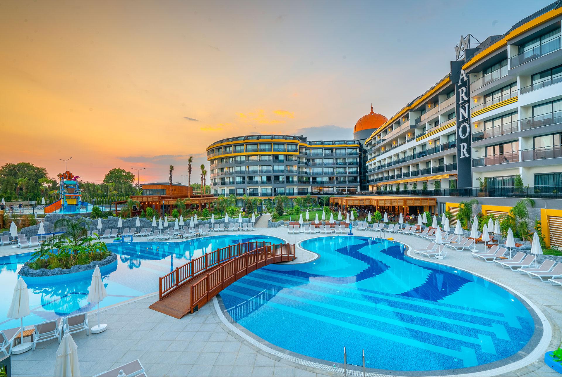 Arnor De Luxe Hotel & Spa Side Exterior foto